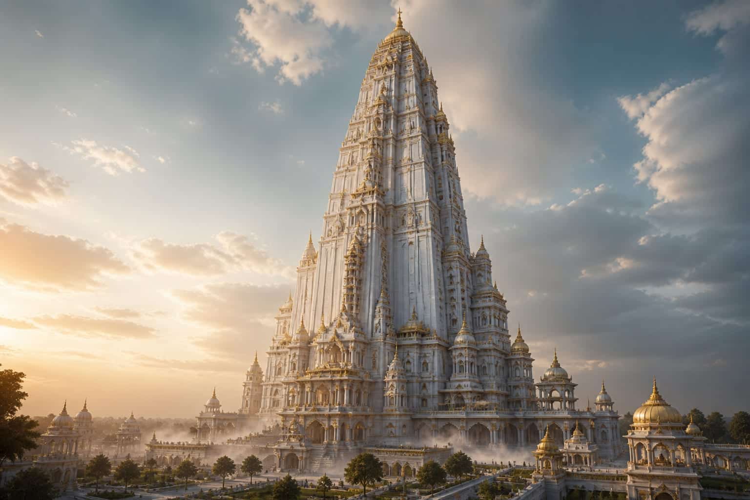 Planned Vrindavan Chandrodaya Mandir