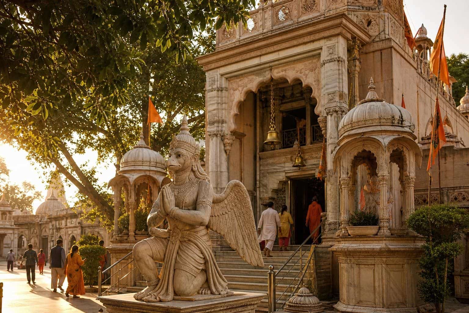 Garud Govind Temple on the circuit