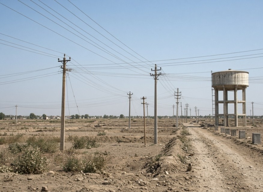Utility infrastructure at Lalita Kunj